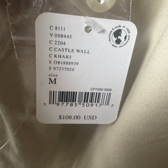 Free People We The Free Freddie Buttondown Shirt in Castle Wall Size Medium NWT - Picture 8 of 10